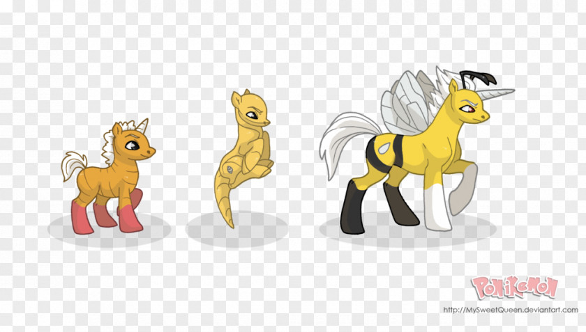 My Family Members Pony Digital Art Cartoon Illustration 4 February PNG