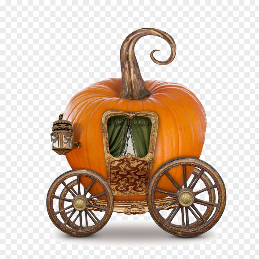 Pumpkin Car Cinderella Carriage Stock Photography PNG