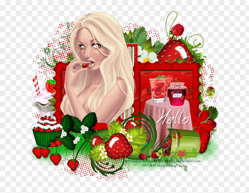 Strawberry Christmas Ornament Gift Character PNG