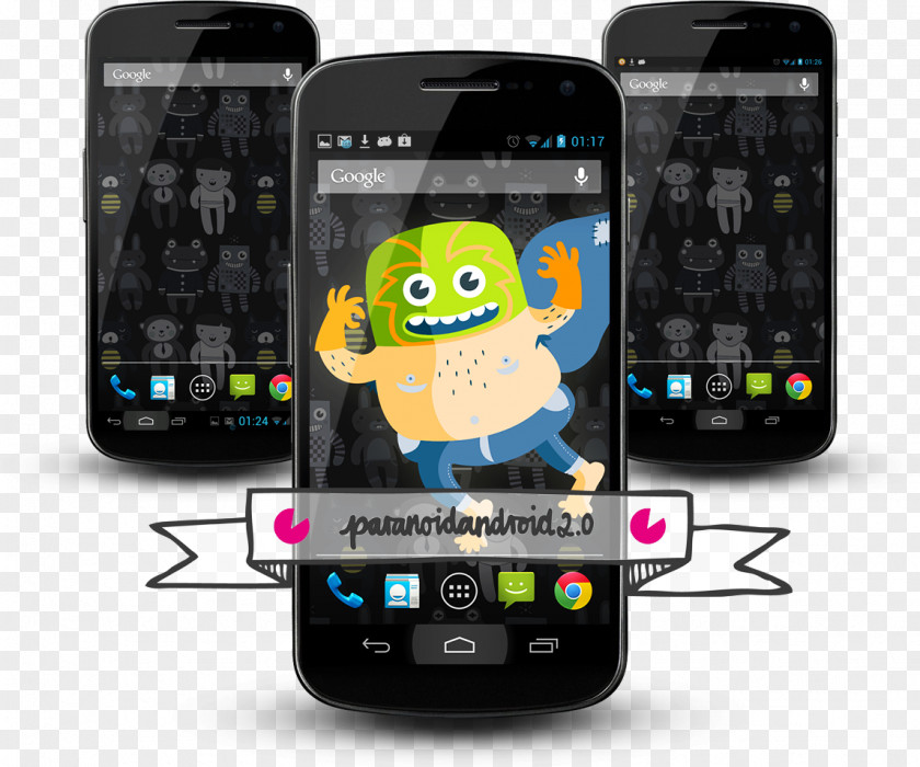 Android 21 Samsung Galaxy Gio Nexus Paranoid ROM PNG