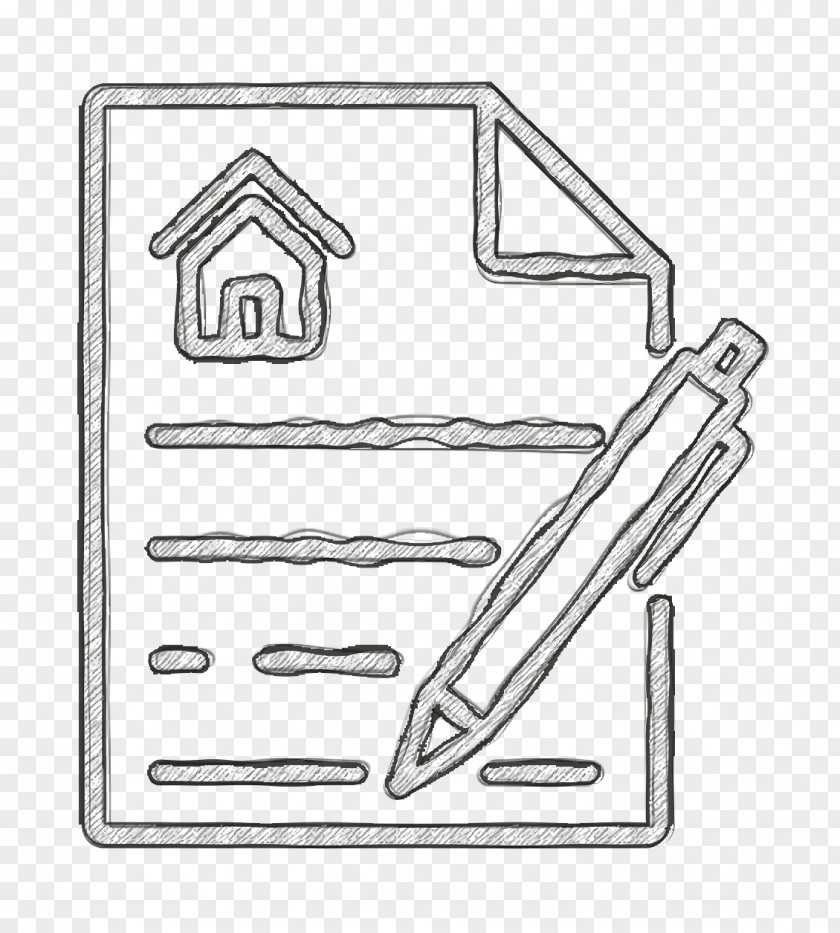 Contract Icon Real Estate PNG