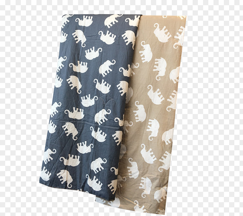 Elephant Pattern Summer Air Conditioning Was Covered With A Blanking Material Clip Art PNG
