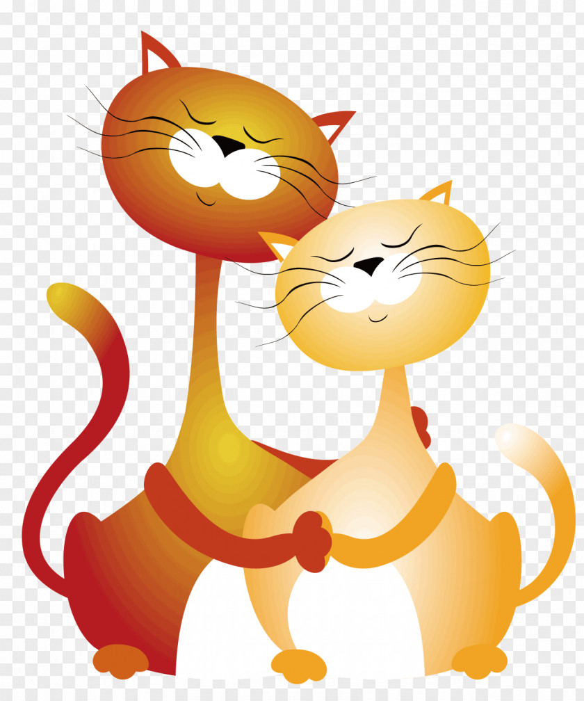 Lovely Cat British Shorthair Kitten Cartoon Clip Art PNG