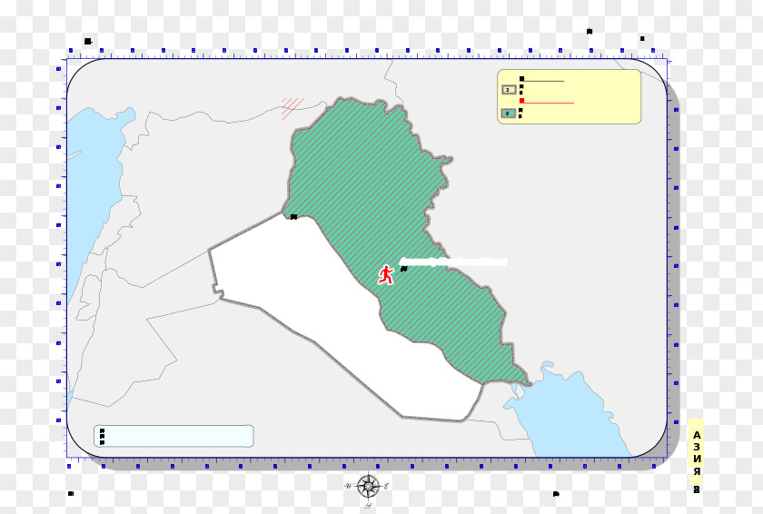 Map Baghdad Point PNG