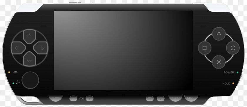 Portable PlayStation 3 Black 2 PNG