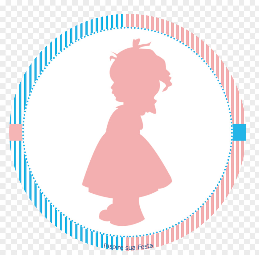 Topper Silhouette Child PNG