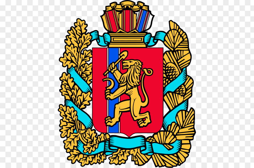 Coat Of Arms Krasnoyarsk Krais Russia Federal Subjects PNG