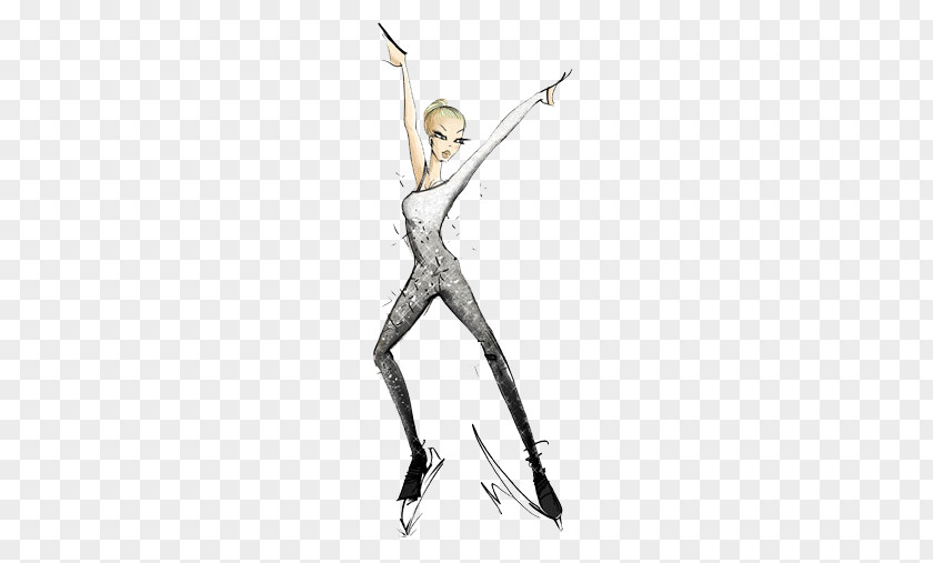 Gara Performing Arts Costume Hip Sketch PNG