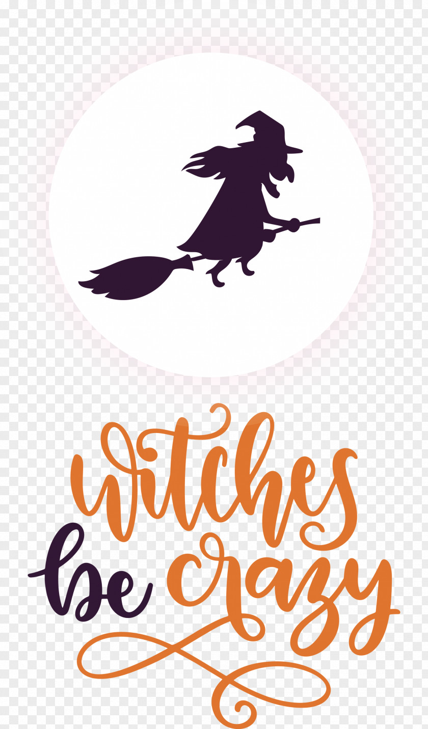 Happy Halloween Witches Be Crazy PNG