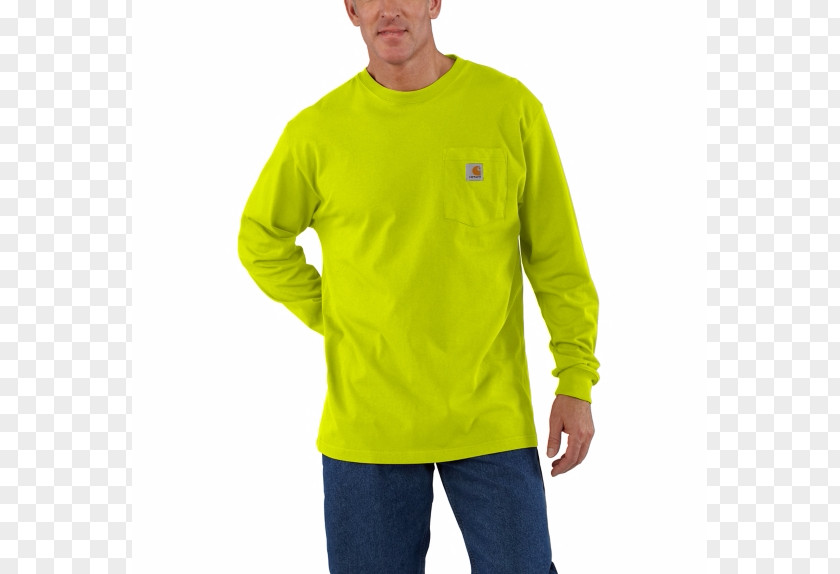 Shirt Pocket Long-sleeved T-shirt Carhartt Workwear PNG