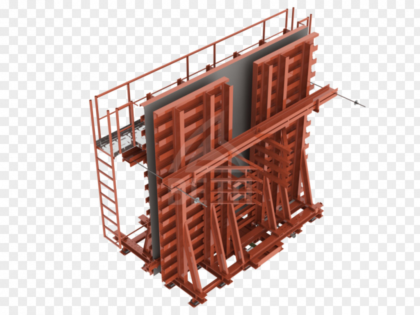 Steel Reinforced Concrete Prestressed Structure PNG