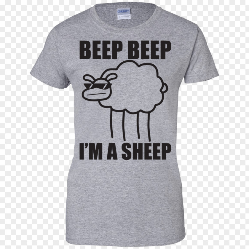 T-shirt Beep I'm A Sheep Sweater Sleeve PNG