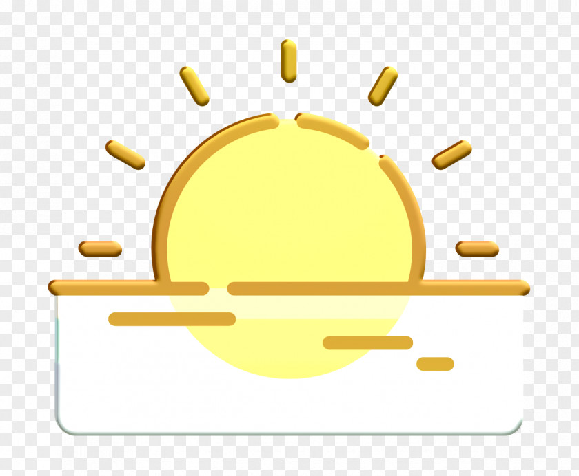 Weather Icon Sunrise Beach PNG