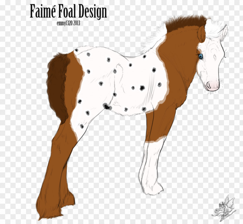 Chestnut Appaloosa Mustang Pony Foal Mane Mare PNG