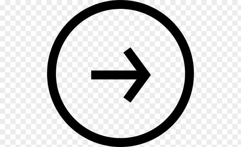 Circular Arrow Button PNG