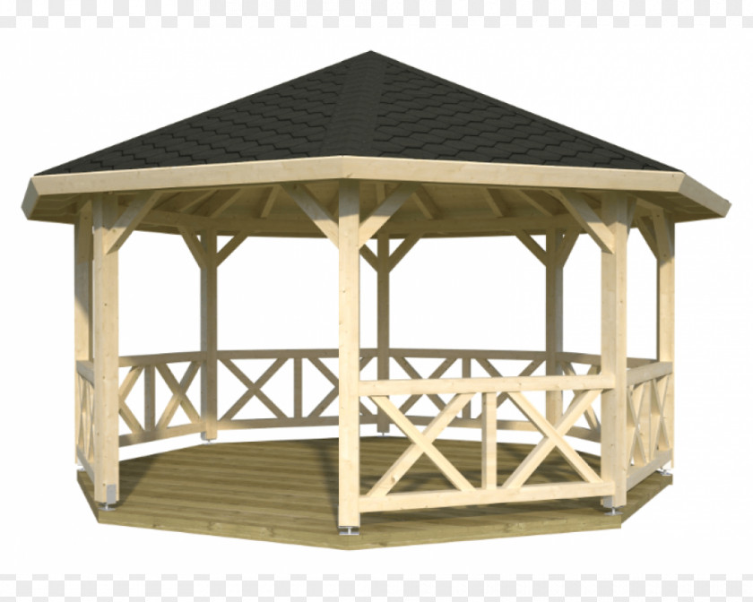 Gazebo Log Cabin Garden Buildings PNG