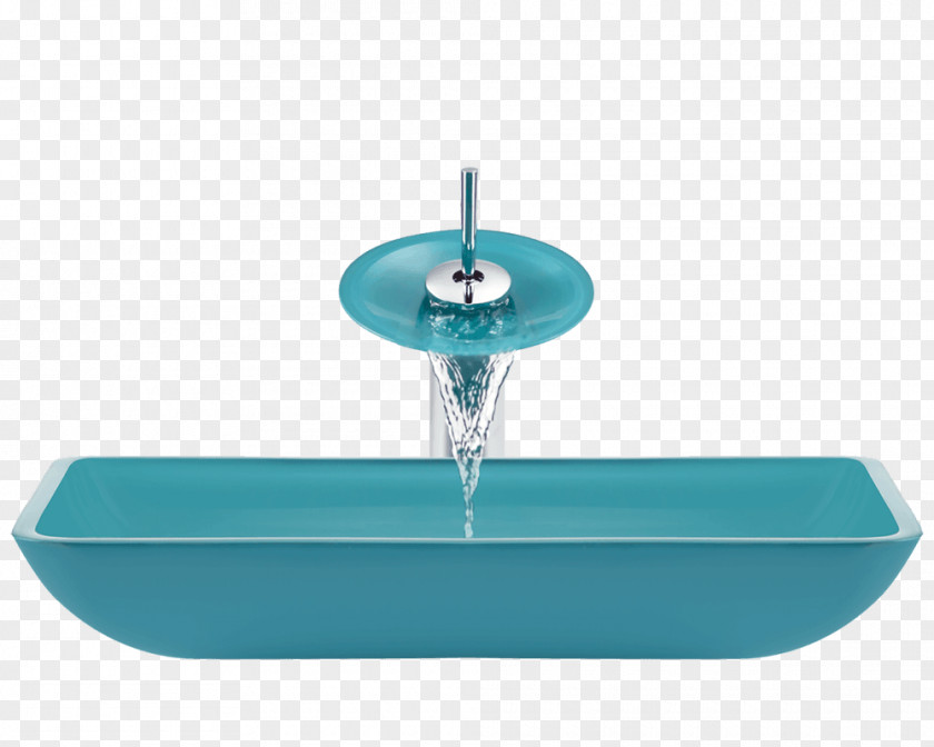 Glass Tap Bowl Sink PNG