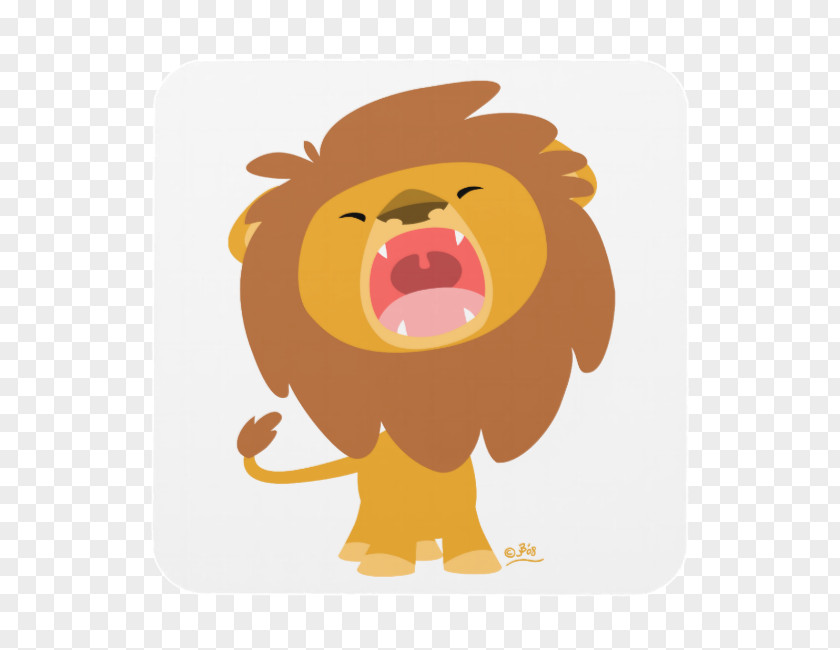 Lion Roar Drawing Cartoon PNG