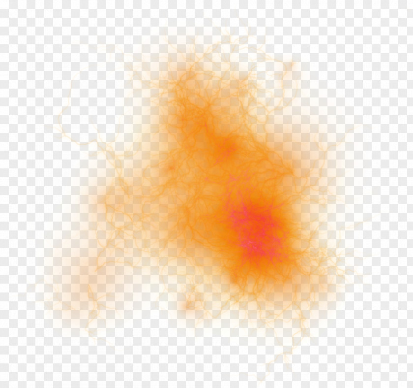 Orange Smoke Crack Effect Element PNG Element, yellow and red nebula clipart PNG