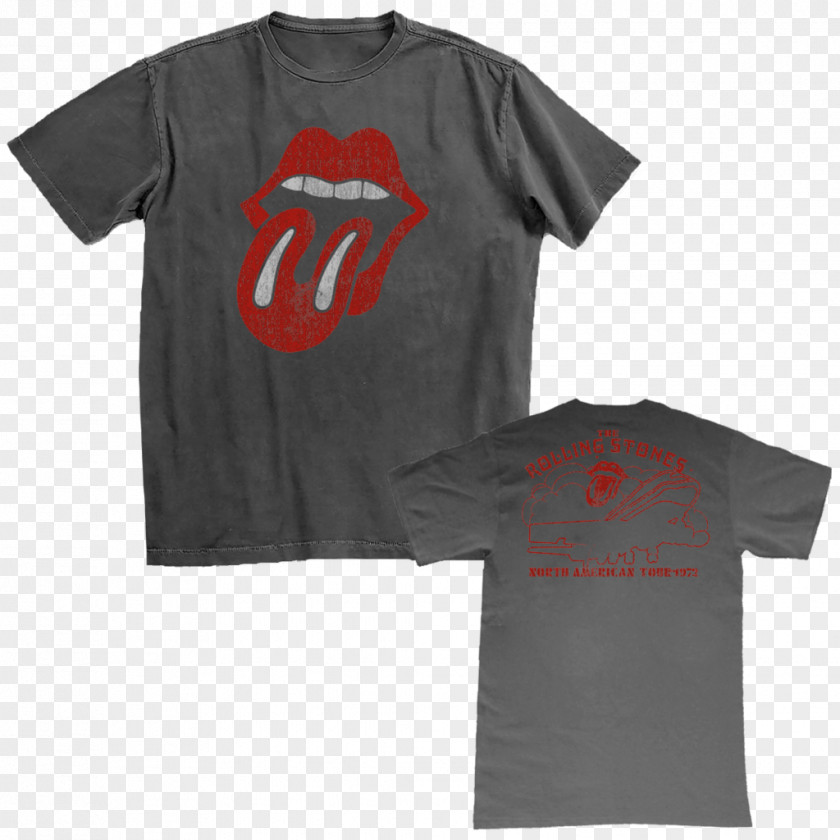 T-shirt The Rolling Stones American Tour 1972 Sticky Fingers No Filter European PNG