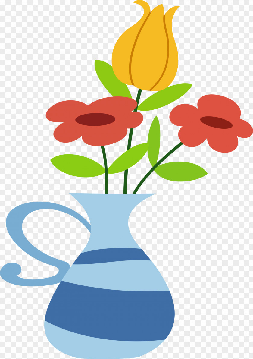 Vase Flower Floral Design Clip Art PNG