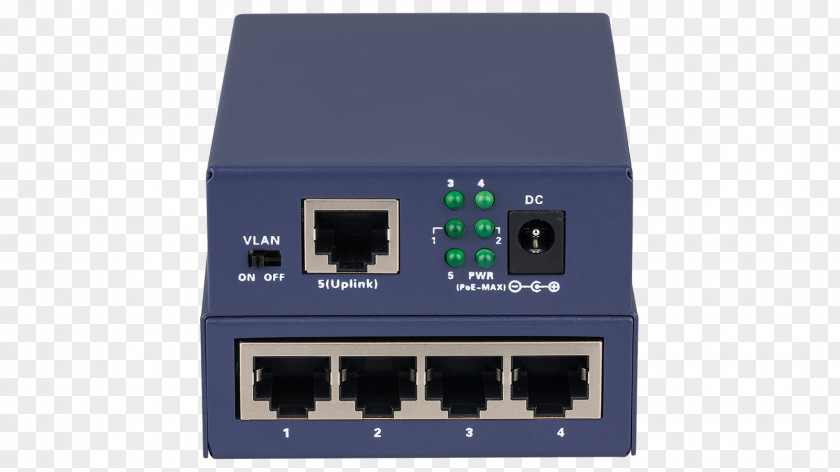 4 Port Switch Power Over Ethernet Network Networking Hardware PNG