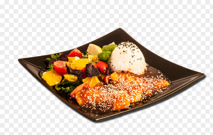 Asian Cuisine Platter Recipe Dish Garnish PNG