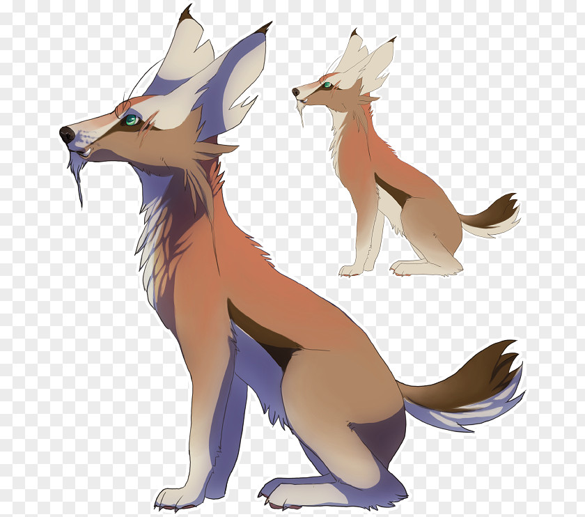Gazelle Red Fox Art Dog PNG