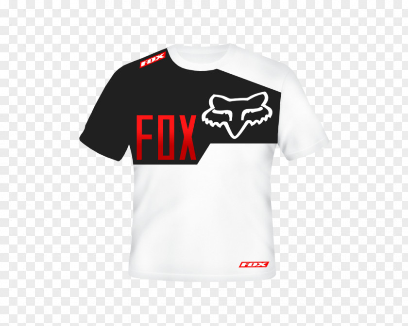 T-shirt Fox Racing Sleeve Drone PNG
