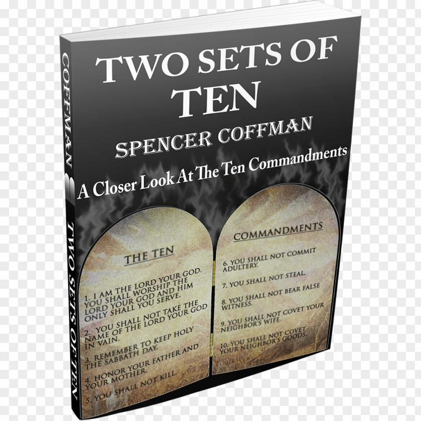 Ten Commandments Monument Author End Time Prophecy Font PNG