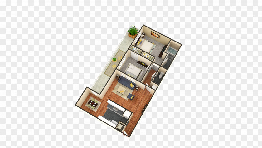 Three Rooms And Two The Summit At La Crescenta Floor Plan Apartment Bathroom House PNG