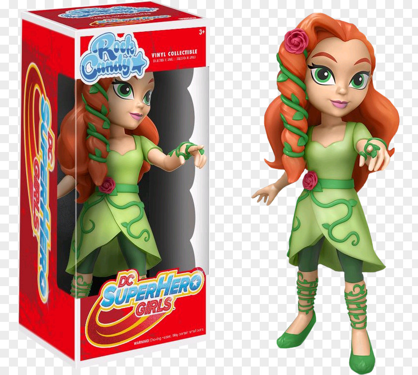 Wonder Woman DC Super Hero Girls Poison Ivy Action Rock Candy PNG