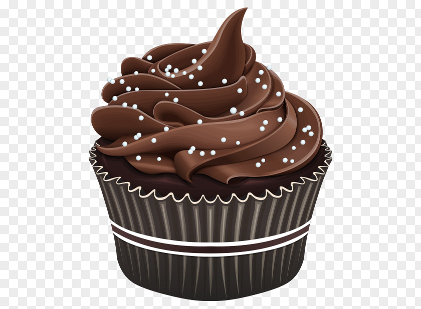 Chocolate Cake Cupcake Muffin Bakery Frosting & Icing PNG