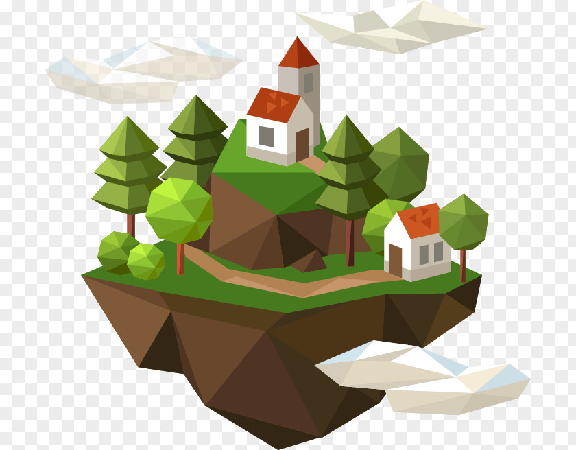 Creative Cartoon Flat Island House Virtual Careers: Earn Dollars At Home, Eliminate Daily Stress, Embrace Your Family More Difference Book PNG