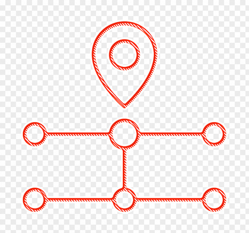 Route Icon Maps And Location Navigation Map PNG