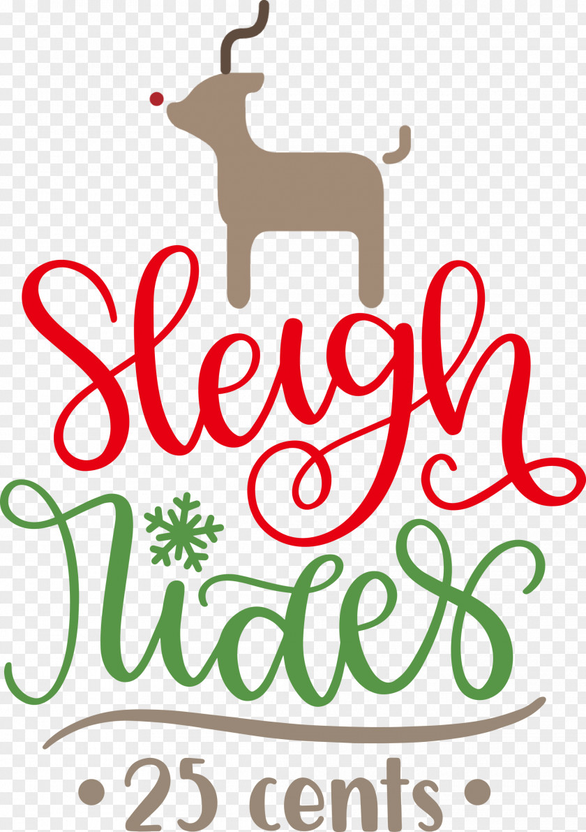 Sleigh Rides Deer Reindeer PNG