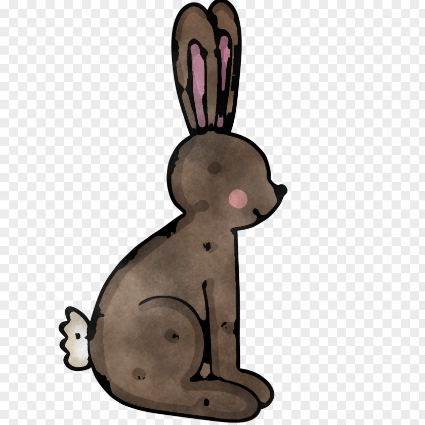 Cartoon Nose Brown Animation Rabbit PNG