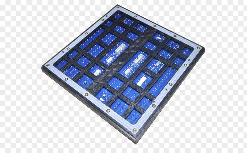 LED SCREEN Numeric Keypads Cobalt Blue Multimedia PNG