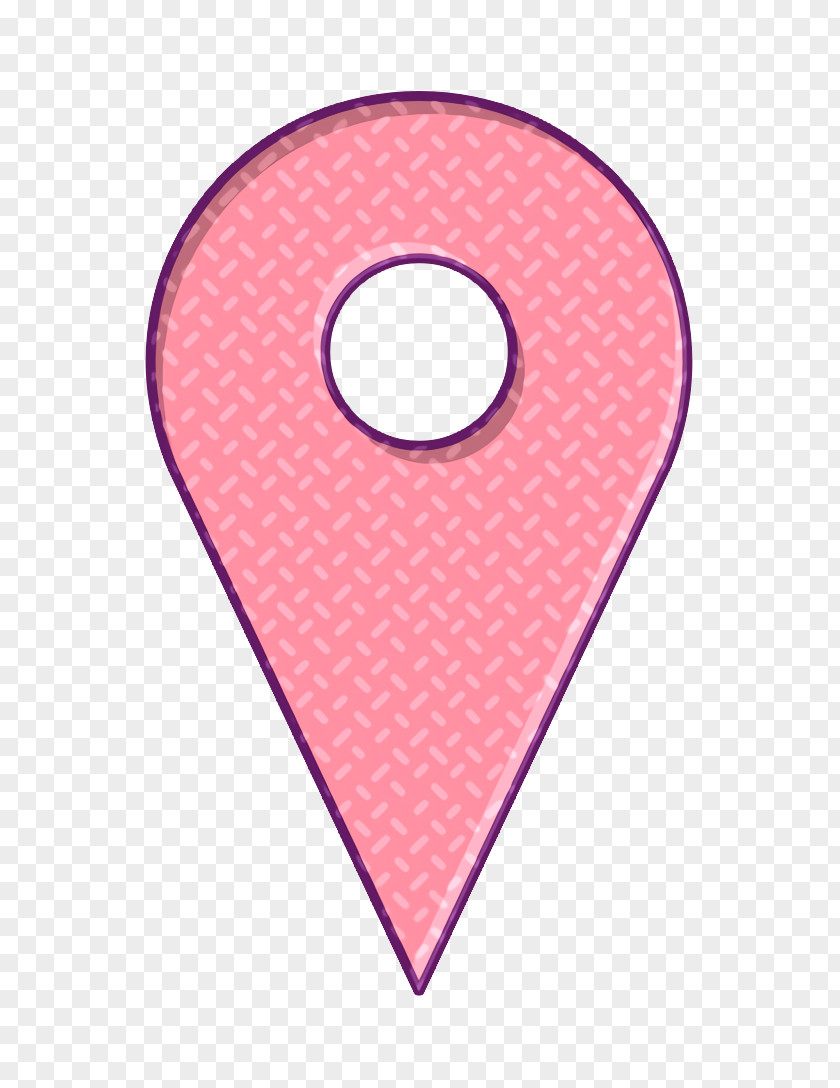 Symbol Heart Location Icon PNG