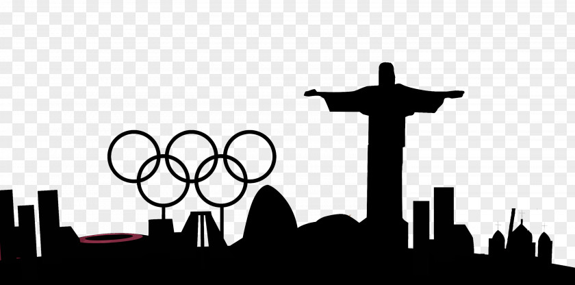 Vector Silhouette Olympics Christ The Redeemer 2016 Summer 2014 Winter Opening Ceremony Team Of Refugee Olympic Athletes Paralympic Games PNG