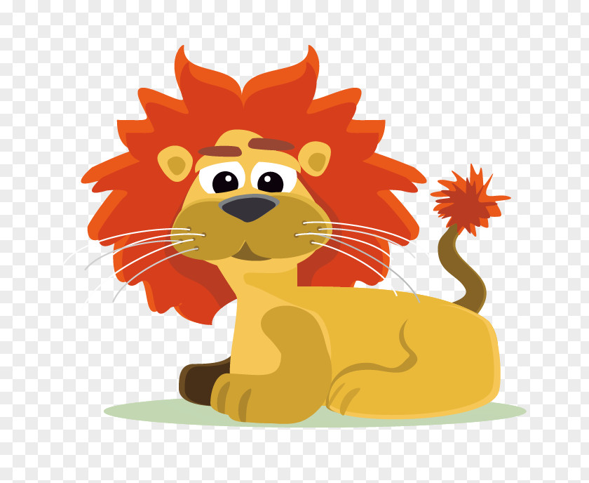 Lion Cartoon Jungle PNG