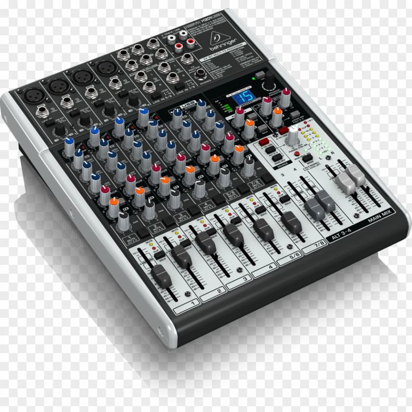 Mixer Microphone Audio Mixers Behringer Dynamic Range Compression PNG