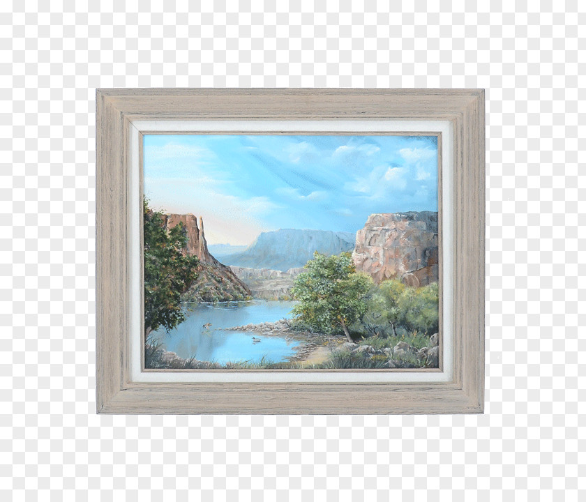 Painting Watercolor Window Picture Frames PNG