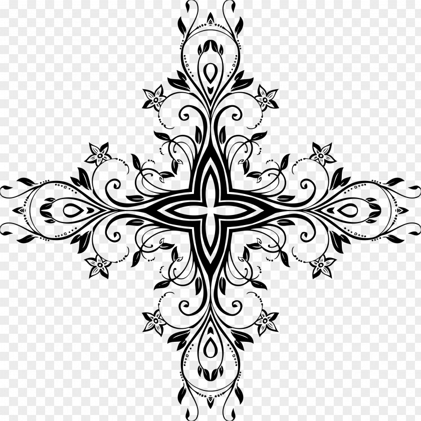 Symmetry Symbol Christian Cross PNG
