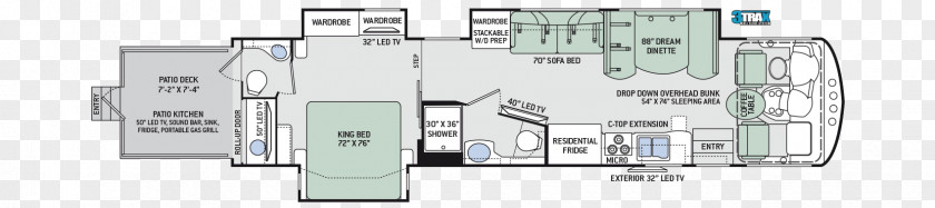 Dream Classroom Thor Motor Coach Campervans Elkhart Industries Motorhome PNG