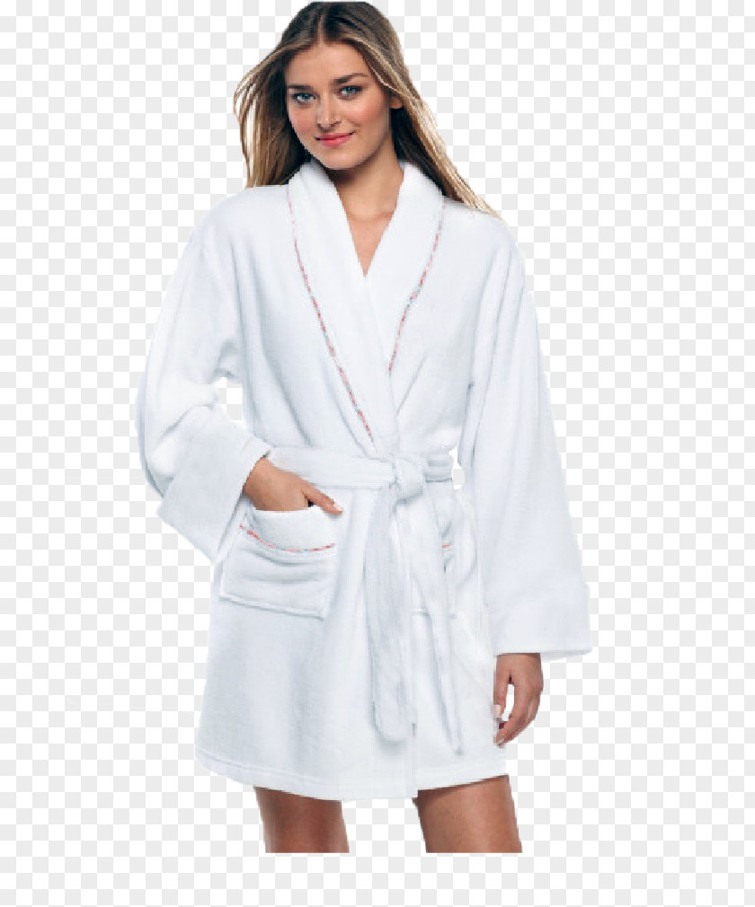 Dress Bathrobe Towel Bed Jacket Sleeve PNG