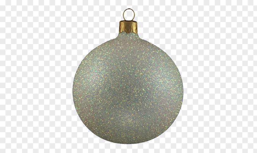 Gold Christmas Ornament White PNG