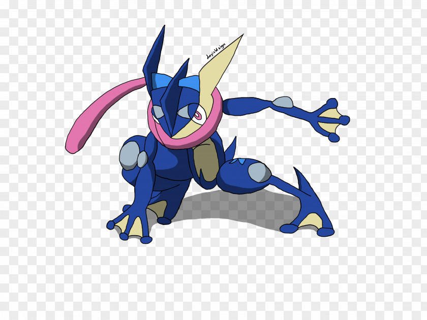 Greninja Mega Clip Art Illustration Image Drawing PNG