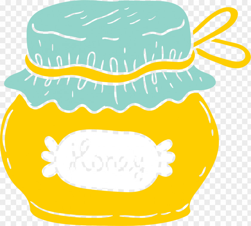 Hand Painted White Candy Jar JAR Clip Art PNG