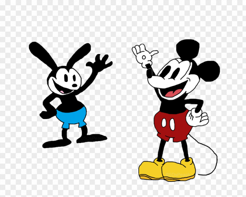Oswald The Lucky Rabbit Mickey Mouse Walt Disney Company Animated Cartoon PNG